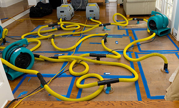 Professional Storm Water Damage Restoration technician working in Saint Johnsville, NY